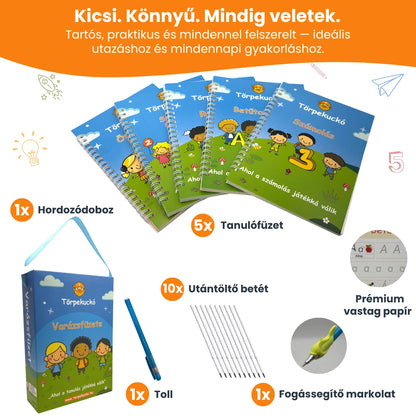 Törpekuckó — Varázsfüzetei (újraírható)