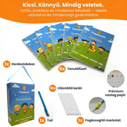Törpekuckó — Varázsfüzetei (újraírható)